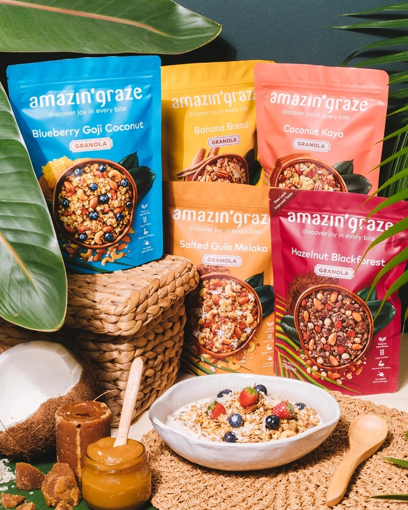 Wholesome 3-in-1 Healthy Breakfast Bundle – Amazin' Graze Malaysia