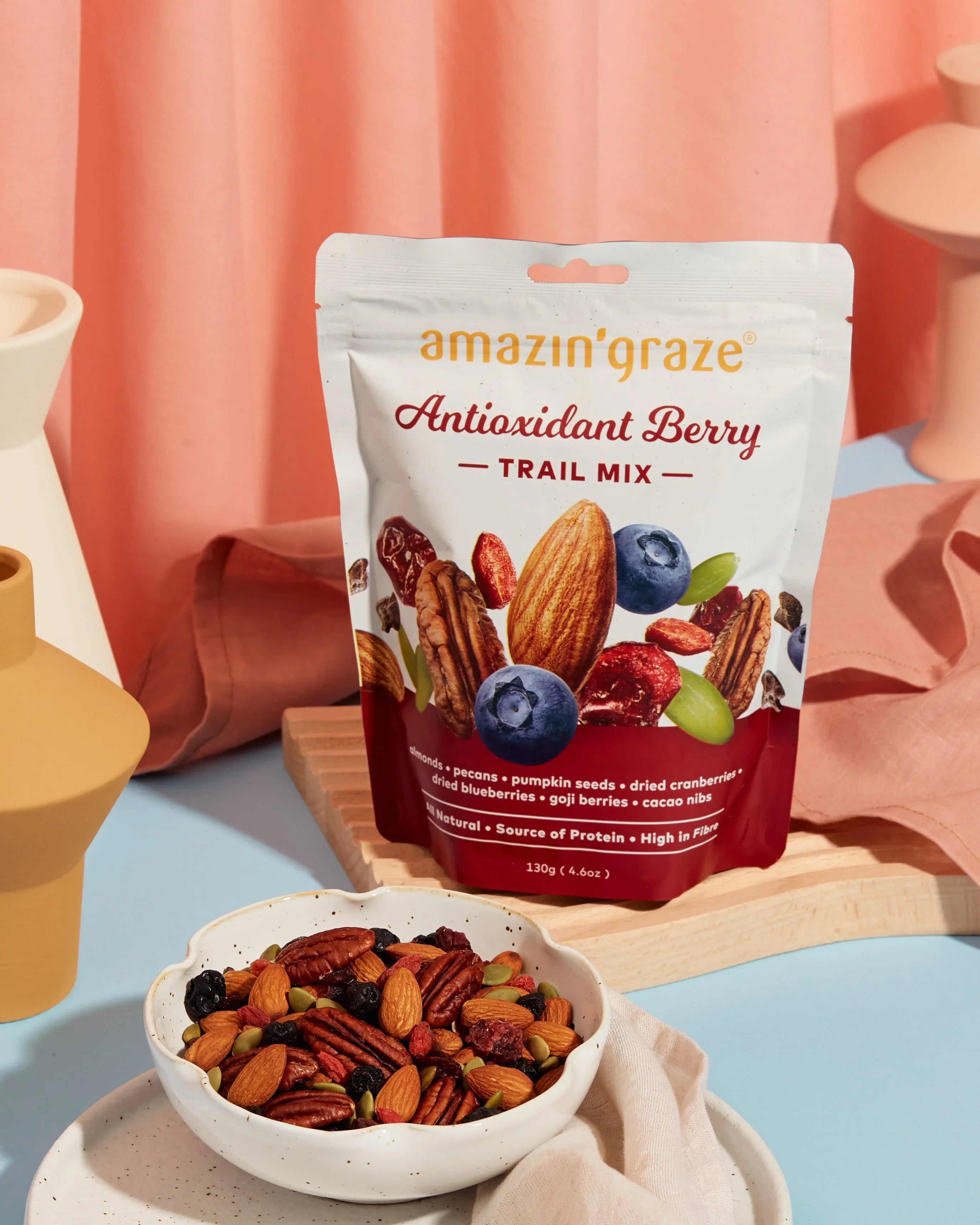 Antioxidant Berry Trail Mix - Amazin' Graze Malaysia