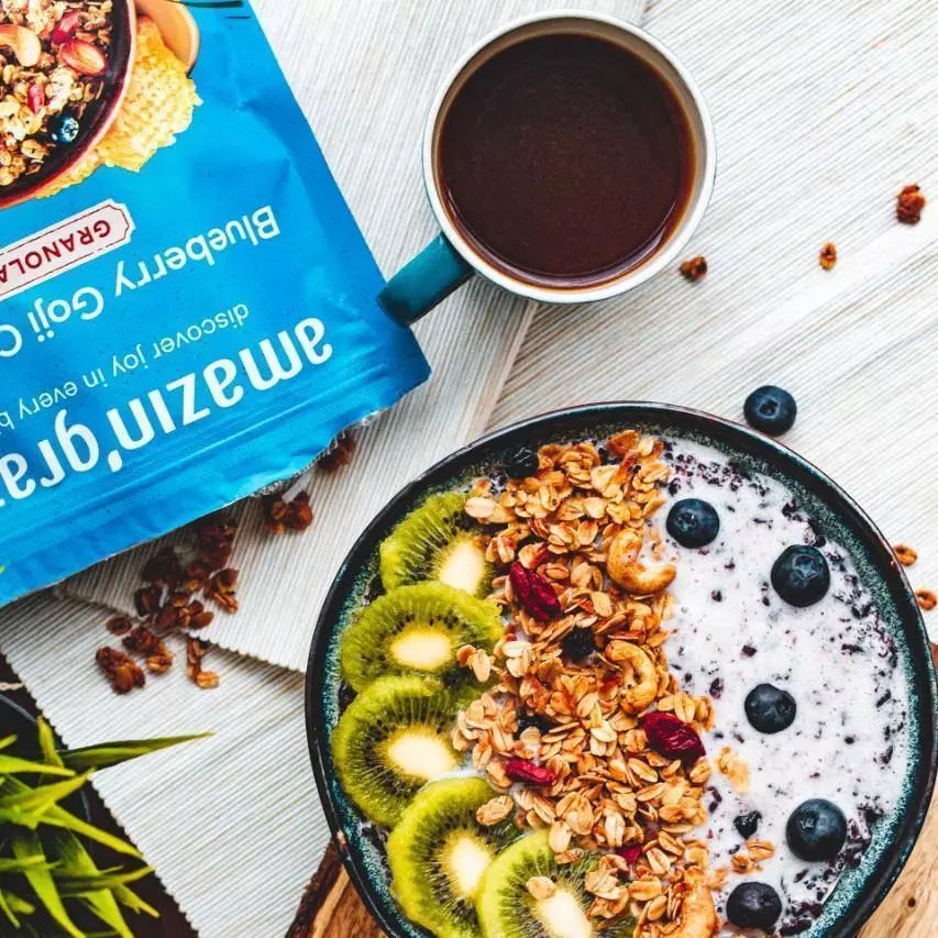 Blueberry Goji Coconut Granola - Amazin' Graze Malaysia