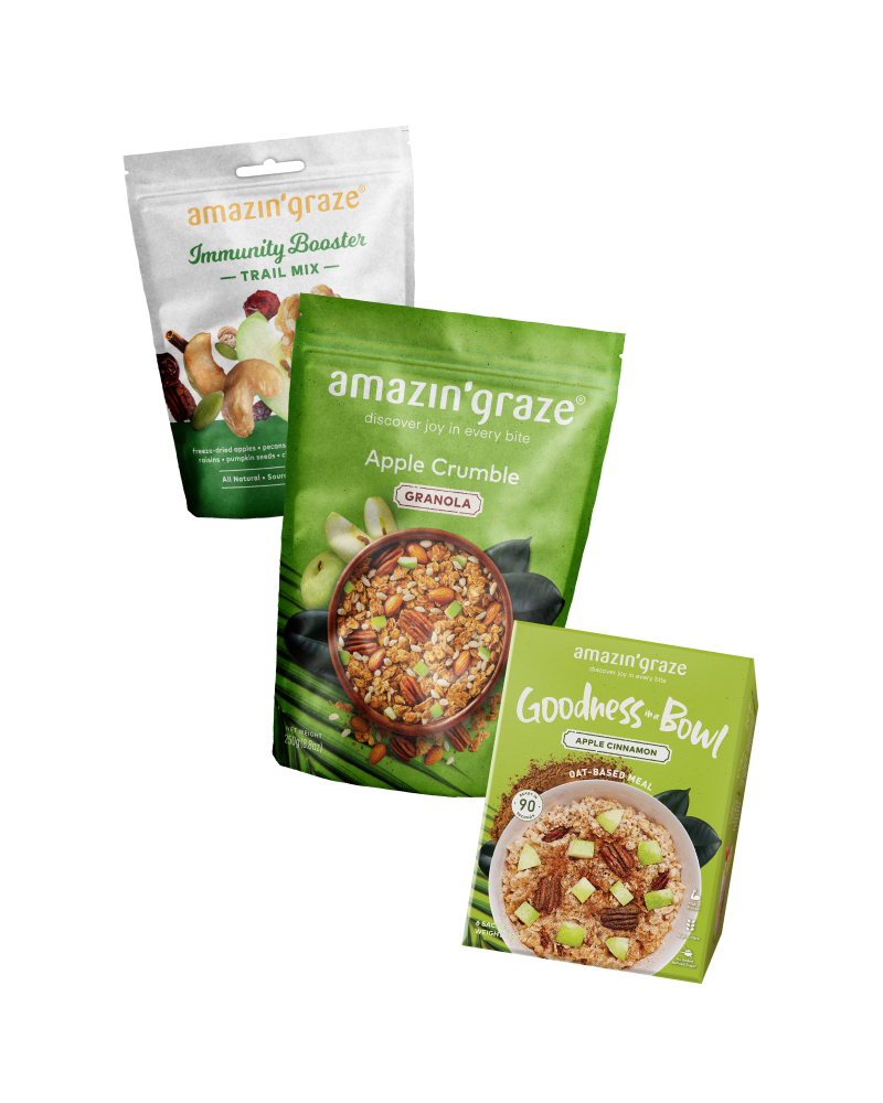 Amazin' Graze Apple Bundle 620g