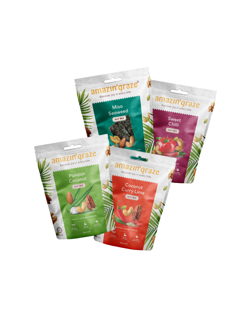 Bundle of 4 Nut Mixes